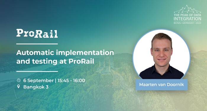 Automatic implementation and testing at ProRail