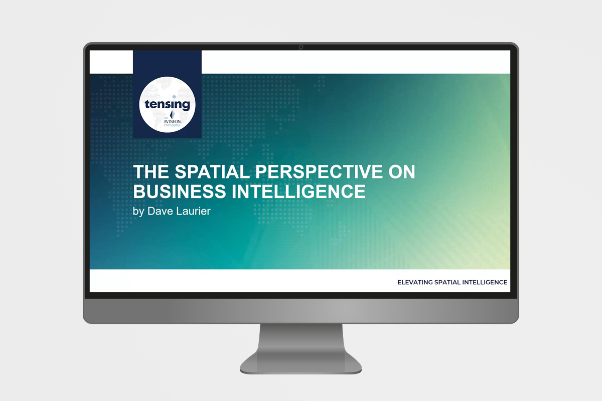 Een ruimtelijk perspectief op Business Intelligence